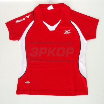 Форма волейбольная Mizuno кор рукав жен красный (х5)